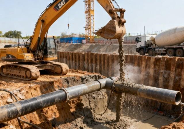营山注浆管应用于建筑工程与结构维修领域